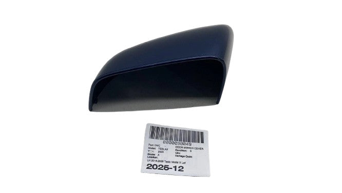 ⭕ 16-26 Tesla Model X Driver Side Mirror Cap Cover Left Blue PPSB 1054