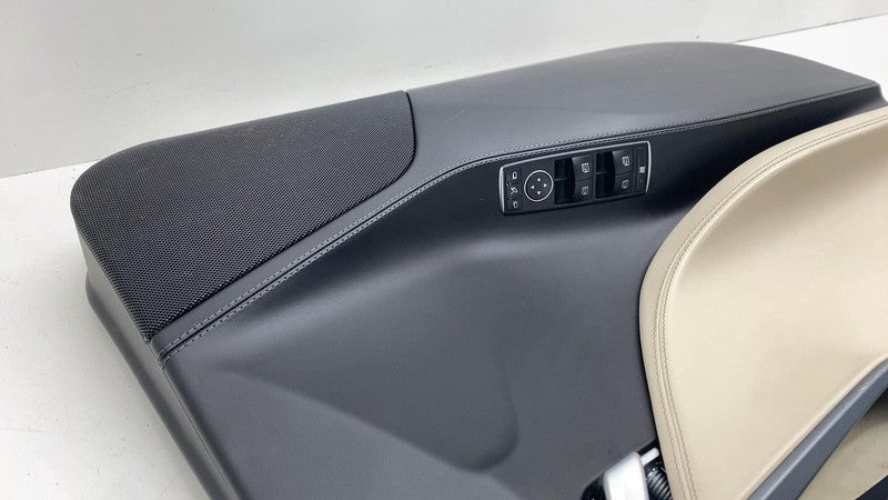 ⭕ 12-20 Tesla Model S Front Driver Side Interior Door Panel Trim Card 