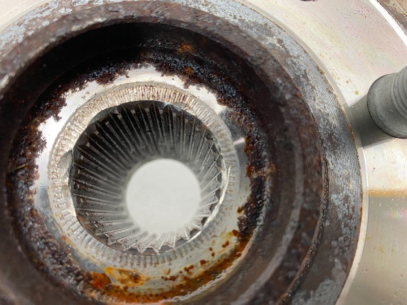 ⭕ 12-15 Tesla Model S Rear Left Spindle Knuckle Wheel Hub + Control Ar