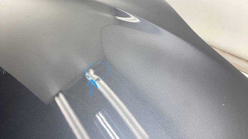 ⭕ 2012-2015 Tesla Model S MS Front Bonnet Hood Shell Panel Assembly Gray RWD OEM