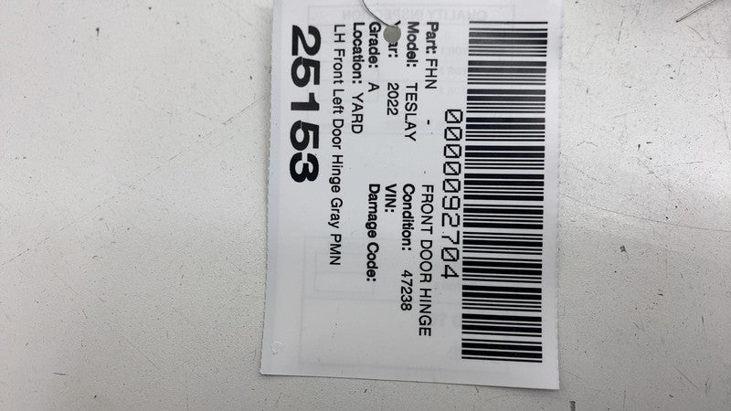 ⭕ 2020-2026 Tesla Model Y Front Left Upper & Lower Door Hinge Closure 