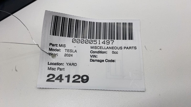 2024-2025 Tesla Cybertruck Front Driver Left  Center Console Side Trim