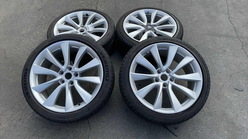 ⭕2021-2023 Tesla Model 3 SET of  4 Wheel Rim 19x8.5J + 40MM w/ Tire 10