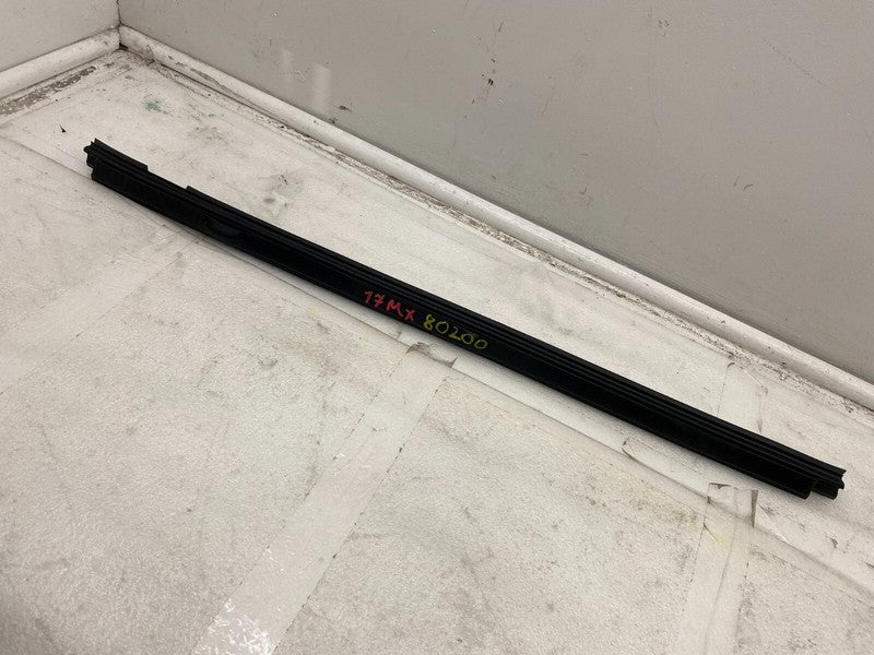 ⭕ 16-23 Tesla Model X Rear Driver Side Door Window Inner Belt Rubber Seal Left