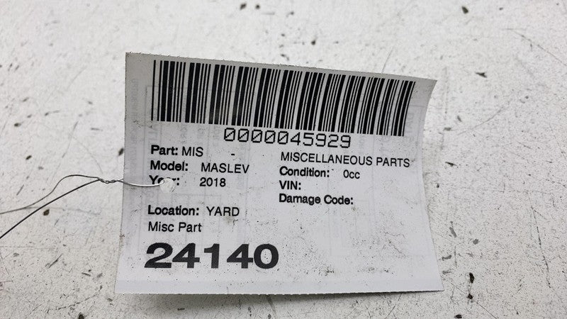 6700375210 ⭕17-20 Maserati Levante Front Air Ride Suspension Pump Reservoir Tank 6700375210