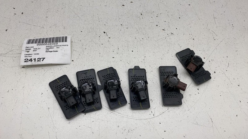 ⭕ 20-24 Tesla Model Y SET of Rear Bumper Ultrasonic Parking Sensor w/ 