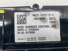 ⭕ 12-20 Tesla Model S Sunroof Controller Moon Roof Control Module 1007512-00-B