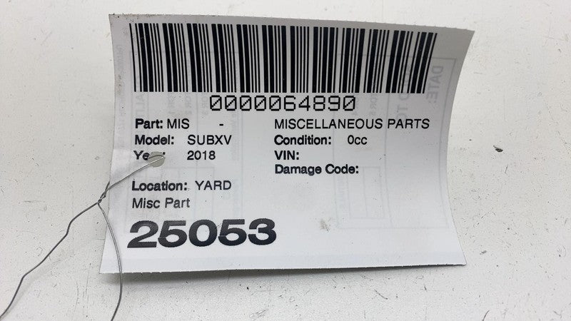 ⭕ 2018 Subaru Crosstrek 2.0L Thermostat Housing Cover Water Pump OEM Assembly