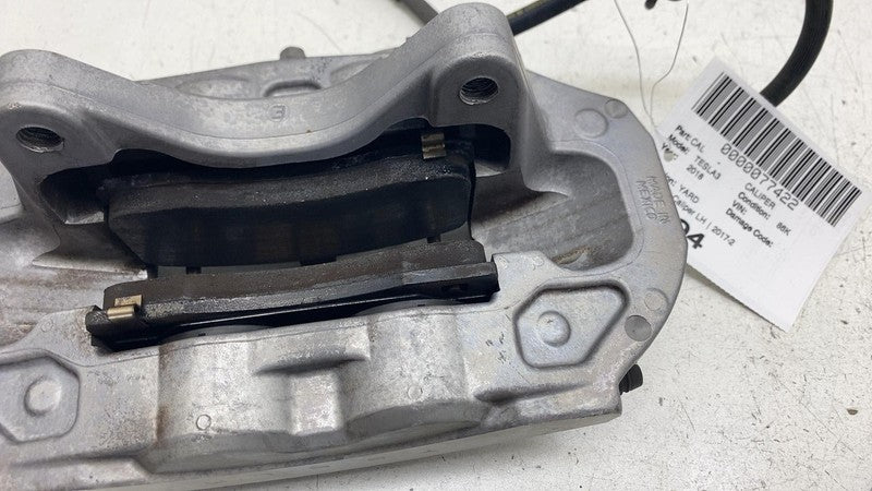 ⭕17-23 Model 3 M3 Front Driver Side Brake Caliper Left w/ Hose Line 10