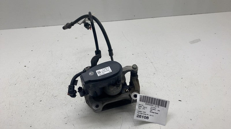 104462400H ⭕ 2017-2025 Tesla Model 3 Rear Right Caliper + Brake Hose Line BASE 1044624-00-H