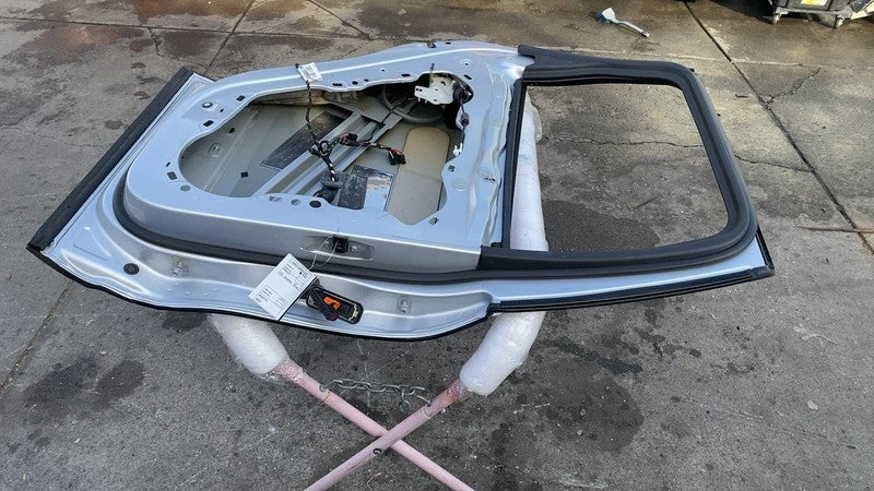 2011-2018 Porsche Cayenne Rear Driver Side Door Shell Panel Left Silver - LX7W