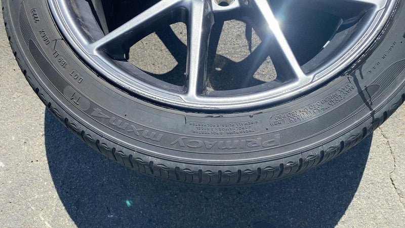 ⭕ 21-23 Model 3 M3 Wheel Rim 18x8.5J +40MM w/ Michelin 235/45 R18 1044