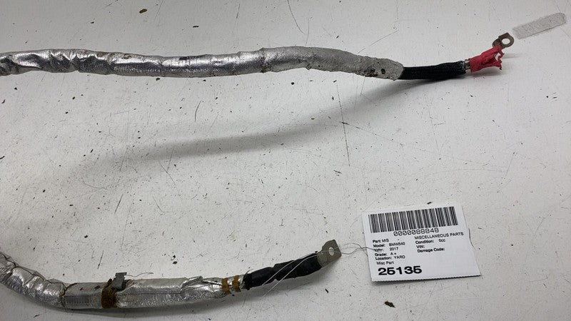 ⭕ 2017 2018 2019 BMW 540i Battery Alternator Cable Wire Wiring OEM