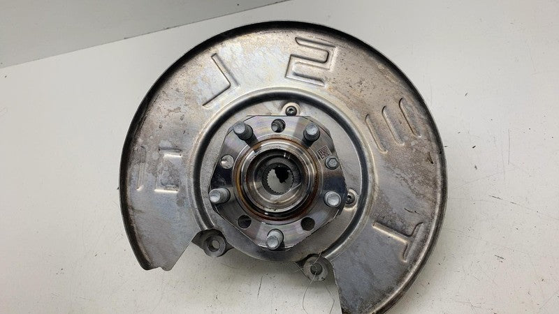 104441100G ⭕ 2017-2023 Tesla Model 3 Rear Left Spindle Knuckle w/ Hub & Shield 1044411-00-G