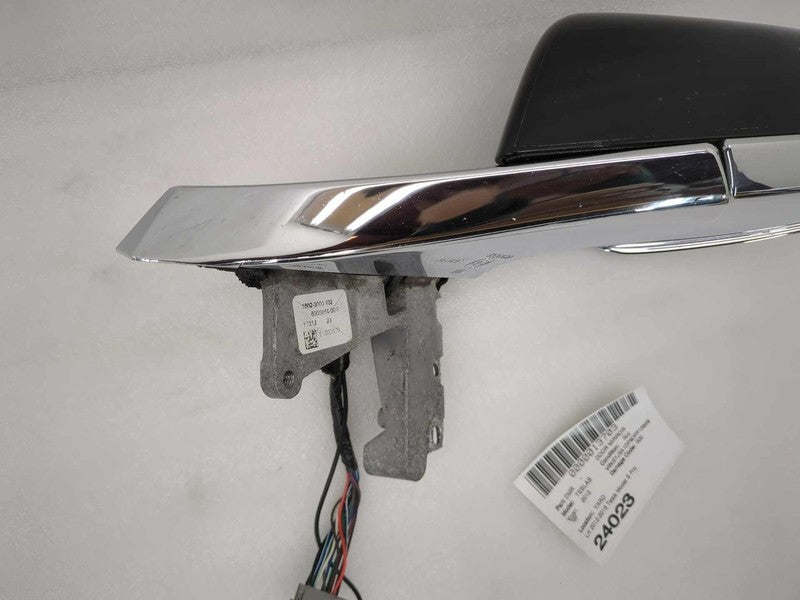 ⭕12-15 Tesla Model S Left Exterior Rear View Door Mirror Black PBSB 60