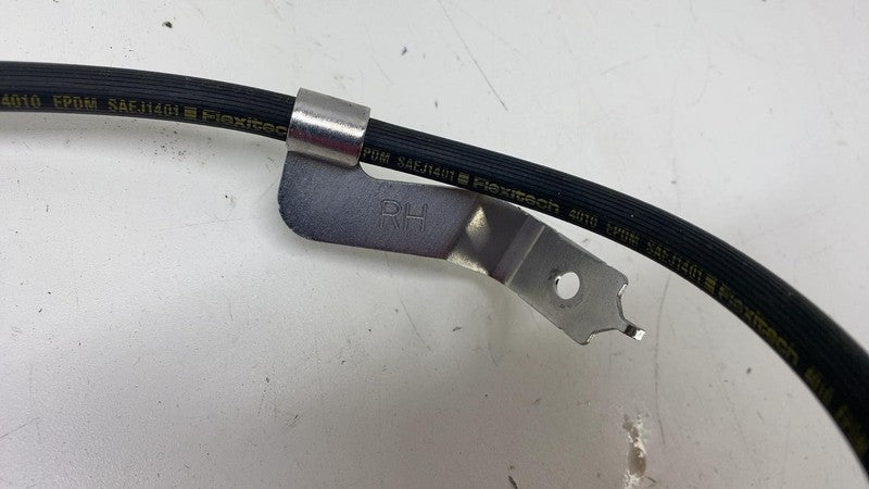 ⭕2020-2024 Tesla Model Y Front Right Caliper Red w/ Brake Hose Line 11