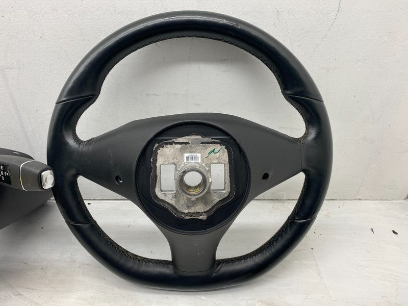 ⭕ 12-20 Model S Steering Wheel Leather w/ Wiper Turn Signal Switch 103