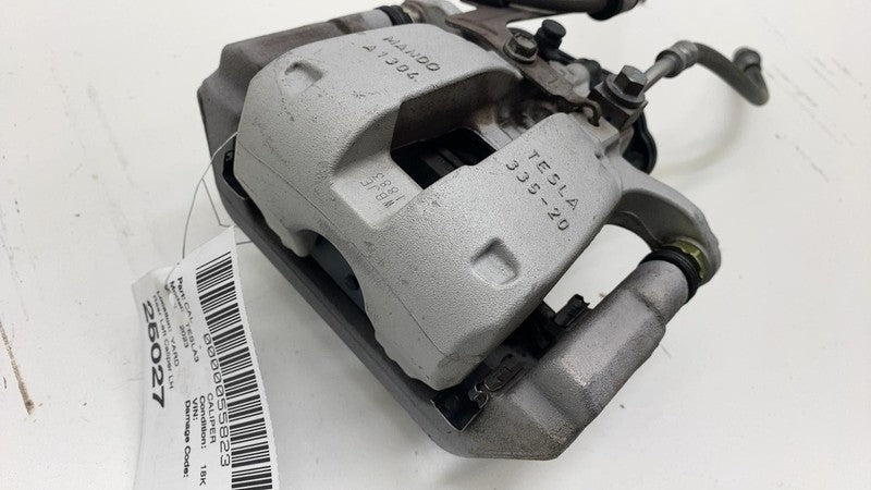 1044623-00-J ⭕ 2017-2025 Tesla Model 3 Rear Left Caliper w/ Brake Line Hose BASE 1044623-00-J