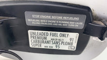 2011-2014 Porsche Cayenne Fuel Filler Gas Tank Lid Door w/ Cap Silver - LX7W OEM