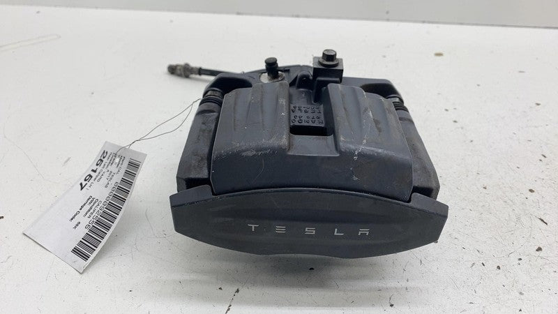 ⭕ 16-20 Model S MS Rear Driver Side Caliper w/ Brake Hose Line Left 10