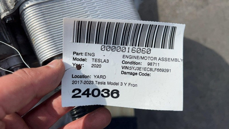 ⭕ 17-23 Tesla Model Y 3 Front Drive Unit Engine Electric Motor AWD 112