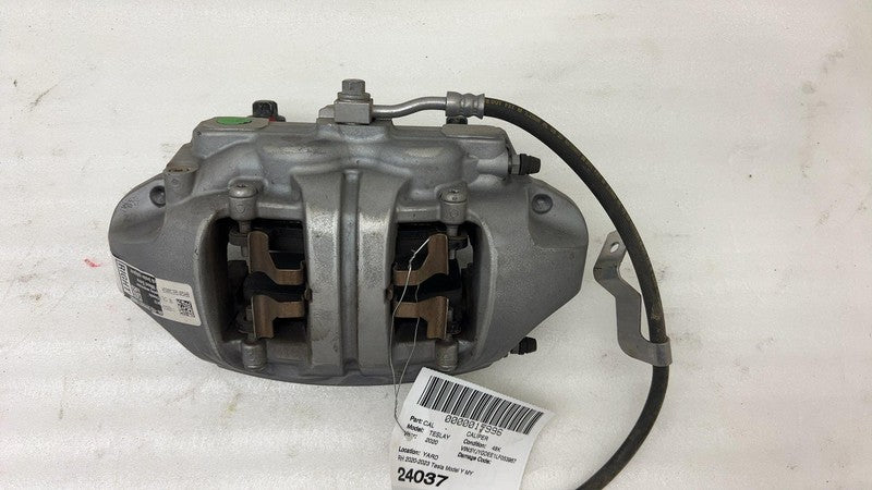 ⭕ 20-23 Model Y Front Passenger Caliper w/ Brake Hose Line Right RH 11