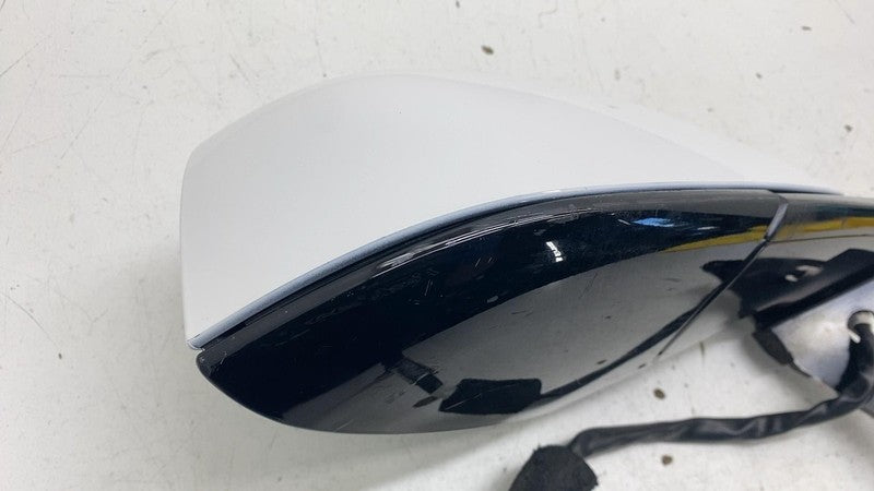 ⭕ 2021-2025 Model X Right Exterior Rear View Door Mirror White PPSW 10