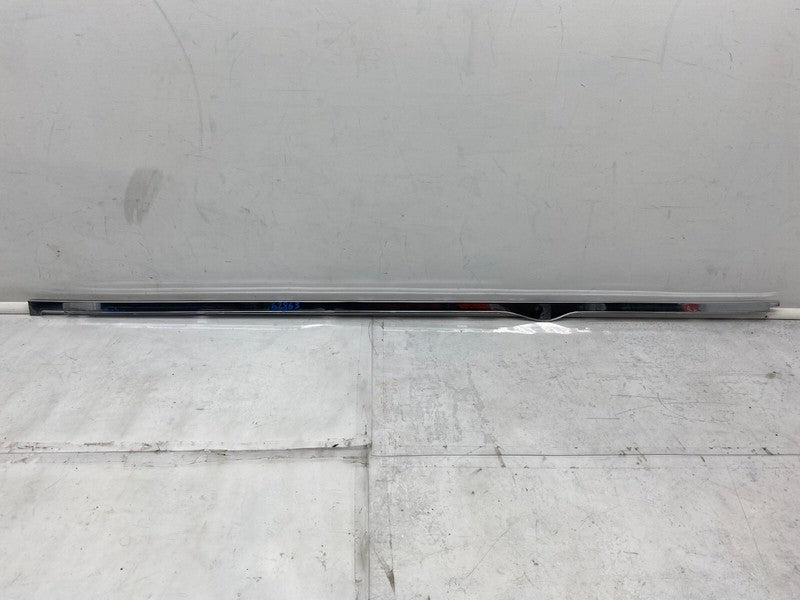 ⭕ 12-15 Tesla Model S Passenger Rocker Panel Bright Molding Sill Right (Metal)