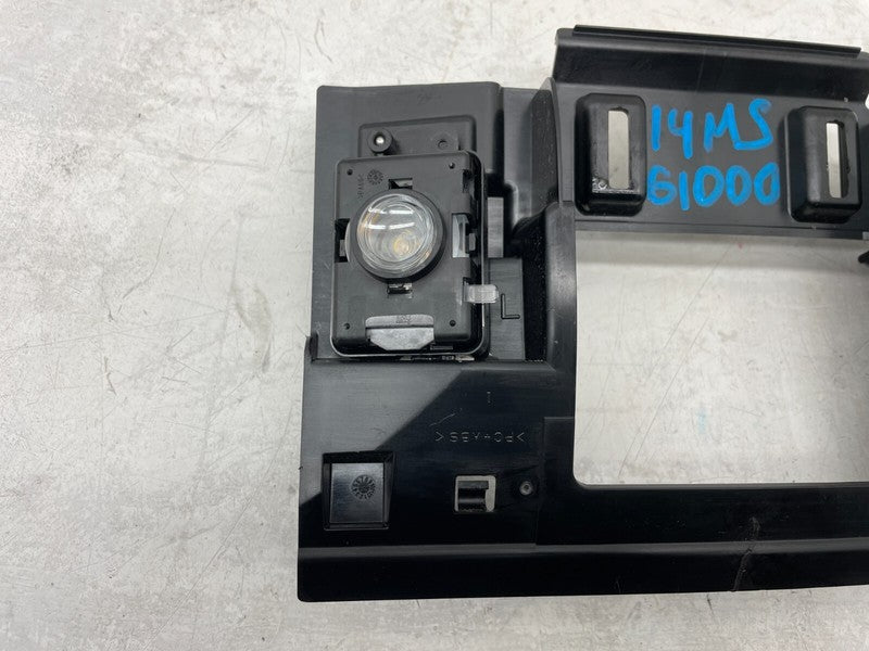 ⭕ 12-20 Tesla Model S MS Front Overhead Console Backing Plate w/ Roof 