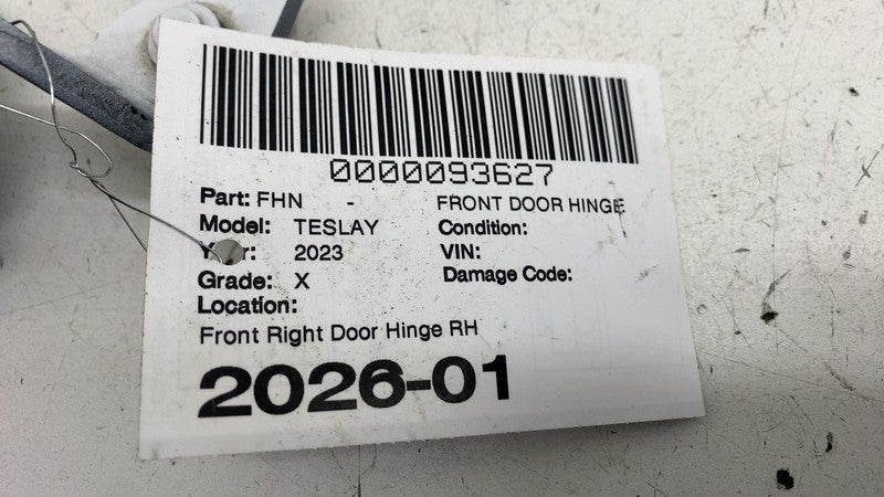 ⭕ 2020-2026 Tesla Model Y Front Right Upper & Lower Door Hinge RH 1626