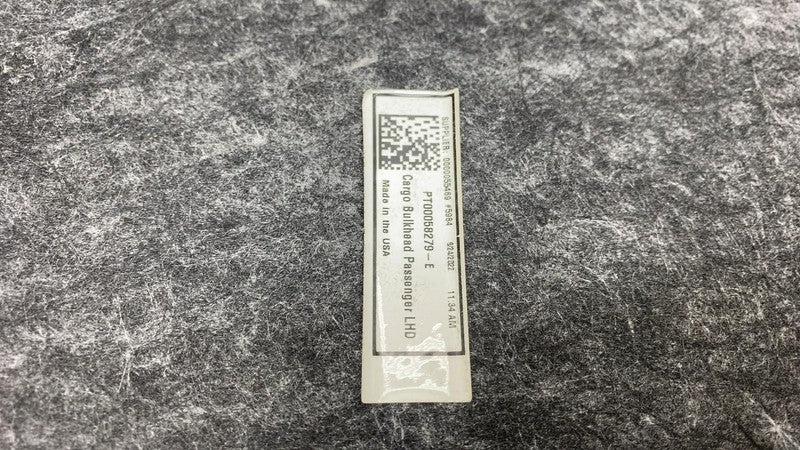 ⭕ 2022 Rivian EDV-700 Van Passenger Cargo Bulkhead Trim Cover Right PT