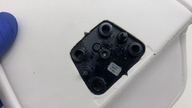 ⭕2016-2020 Tesla Model S MS White Headrest & Adjuster Mechanism HES Ac