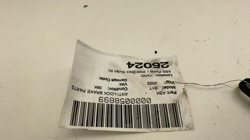 PT00054398C ⭕ 2022-2024 Rivian R1T R1S ABS Anti-Lock Brake Pump Module Unit OEM PT00054398-C