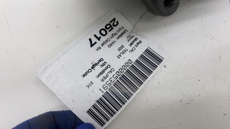 1044622-00-E ⭕ 2017-2023 Tesla Model 3 M3 Front Right Caliper w/ Brake Hose Line 1044622-00-E