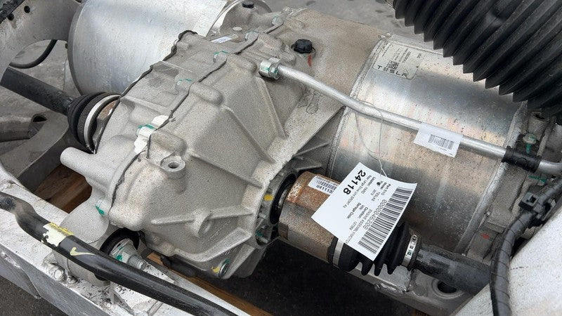1025598 00 I 2012-2020 Tesla Model S Rear Large Drive Motor w/ Subframe & Suspension SPORT