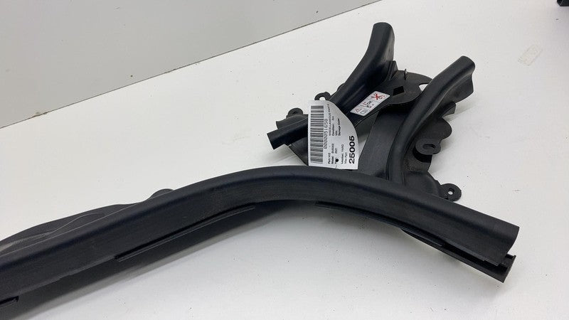 51767349602 2018-2021 BMW 530e Front Underhood Cowl Center Partition Trim w/ Seal Strip Assy