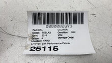 ⭕ 2016-2020 Tesla Model X Front Driver Side Caliper Red w/ Brake Hose Line Left