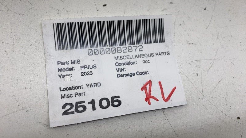 ⭕ 2023 Toyota Prius Left Side Tailgate Liftgate Hinge Cover Trim LH 68