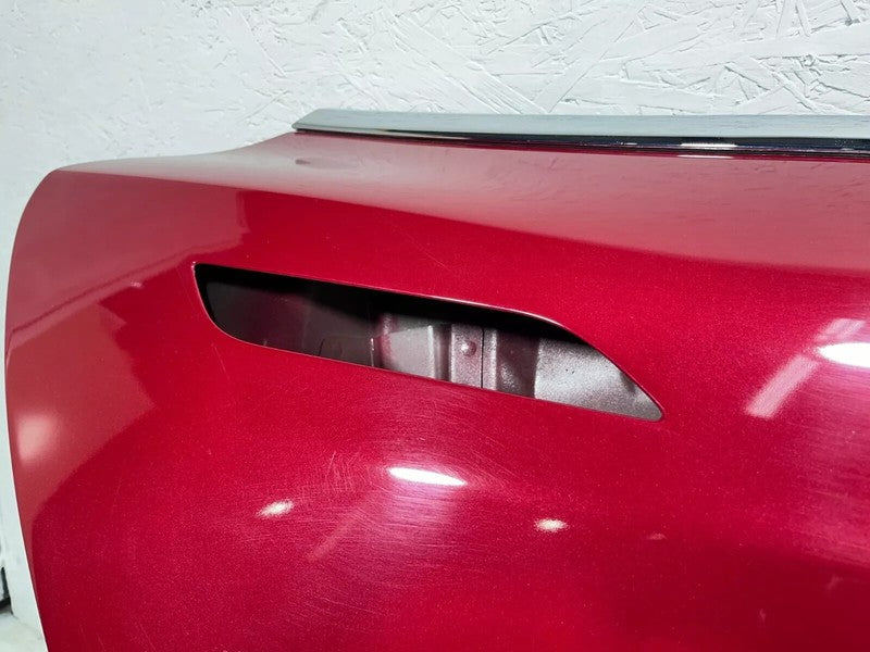 ⭕ 2016-2020 Tesla Model S MS Rear Passenger Side Door Shell Panel Right Red OEM
