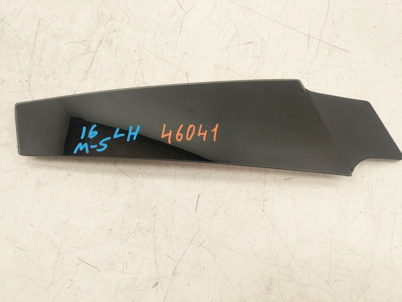 ⭕ 2012-2015 Tesla Model S Driver Side Exterior B-Pillar Trim Glass Applique Left