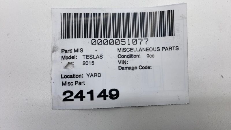 100794200E 2012-2020 Tesla Model S Set of 4 Front & Rear Door Handle Insert Trim Cover OEM