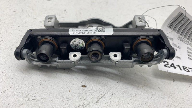 1143746 00 B 2017-2023 Tesla Model 3 Front Windshield Forward Facing Adjustable Triple Camera