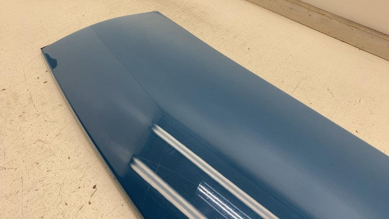 ⭕ 2022-2024 Rivian R1t Front Header Upper Trim Blue (Damaged)