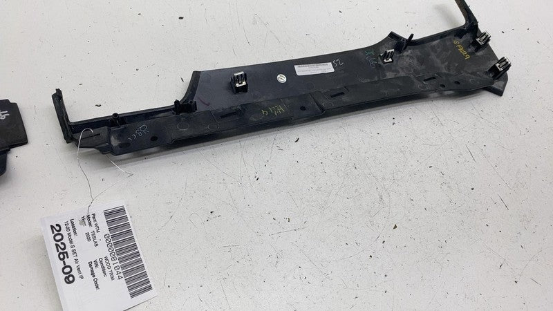 ⭕ 2012-2020 Tesla Model S MS SET Air Vent IP Finisher Dashboard Trim C
