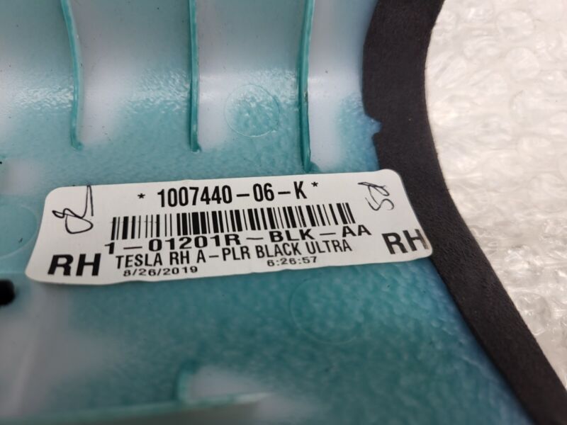 1007457 06 C 2016-2020 Tesla Model S SET of Ceiling Headliner Sunvisor Upper A + B + C-Pillar