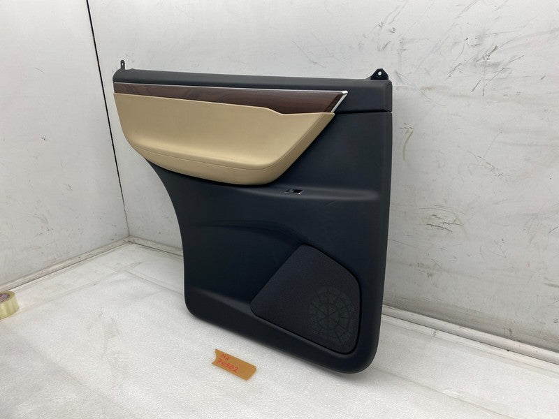 ⭕ 2016-2020 Tesla Model X Rear Left Carrier Door Panel Trim Pad w/ Card Molding