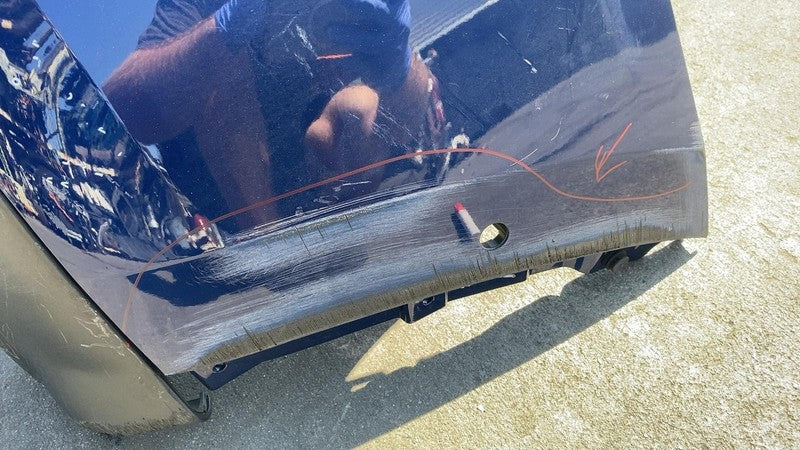 ⭕2020-2022 Model Y Rear Bumper Cover w/ Lower Valance  Blue - PPSB 149