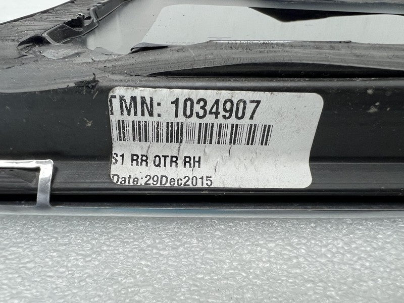 ⭕ 2016-2020 Tesla Model X Rear Passenger Side Window QTR Quarter Glass