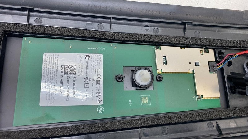 ⭕ 20-23 Model Y Right Exterior B-Pillar Applique Glass Trim RH AP3 150