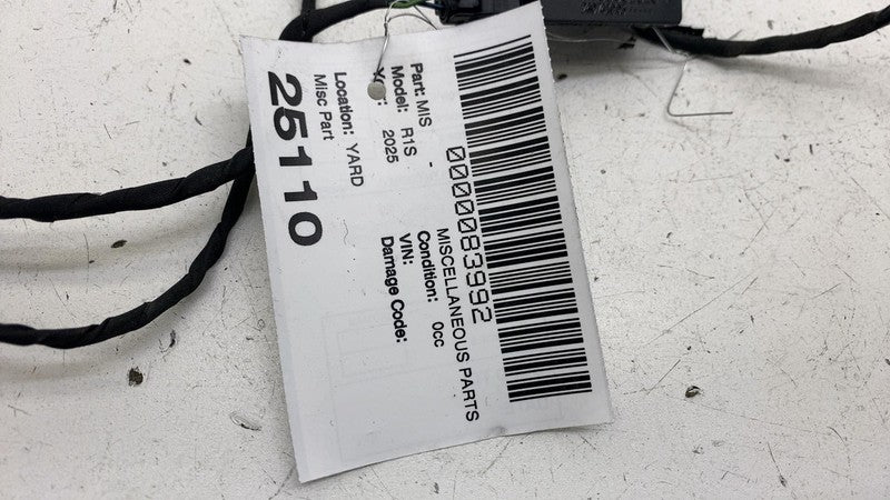 PT00002098-L ⭕ 22-25 Rivian R1S Frunk Storage Compartment Wire Harness w/ Light PT00002098-L